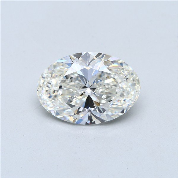 10.01ct I SI1 Rare Carat Ideal Cut Oval Diamond