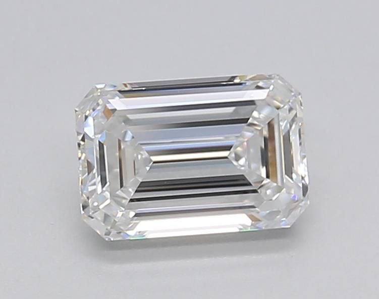 1.02ct D VVS2 Rare Carat Ideal Cut Emerald Lab Grown Diamond