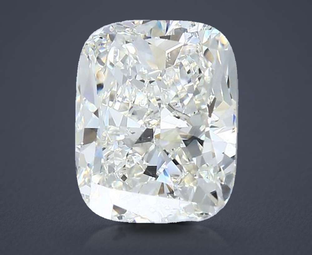 4.20 Carat Cushion Natural Diamond