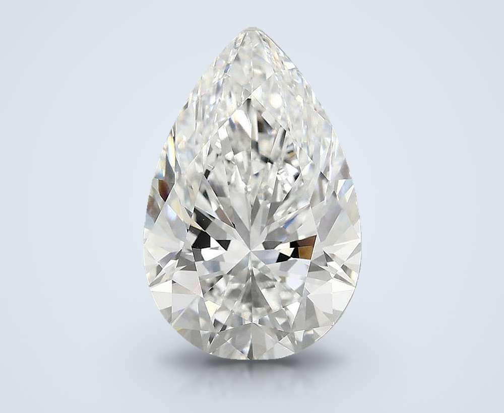 4.10 Carat Pear Lab Diamond