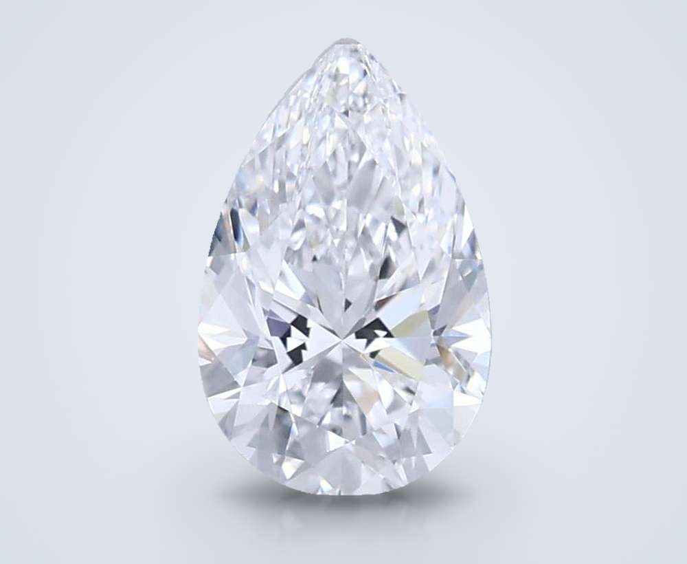 1.00 Carat Pear Lab Diamond