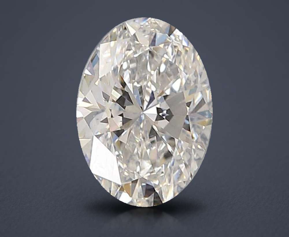 1.54 Carat Oval Lab Diamond