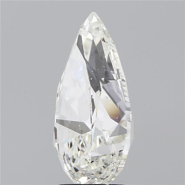 5.02ct I SI1 Rare Carat Ideal Cut Pear Diamond