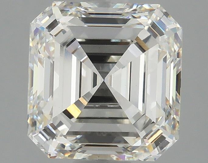 2.25ct H VS2 Good Cut Asscher Lab Grown Diamond