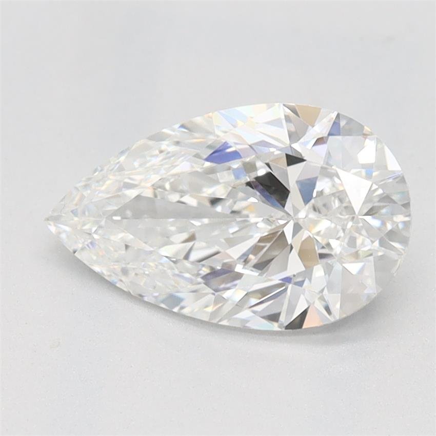 1.05ct E VVS1 Rare Carat Ideal Cut Pear Lab Grown Diamond