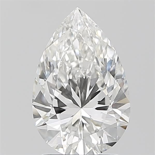 1.87ct F VVS2 Rare Carat Ideal Cut Pear Lab Grown Diamond