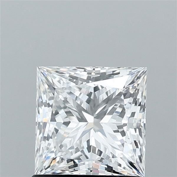 1.09ct E VVS2 Rare Carat Ideal Cut Princess Lab Grown Diamond