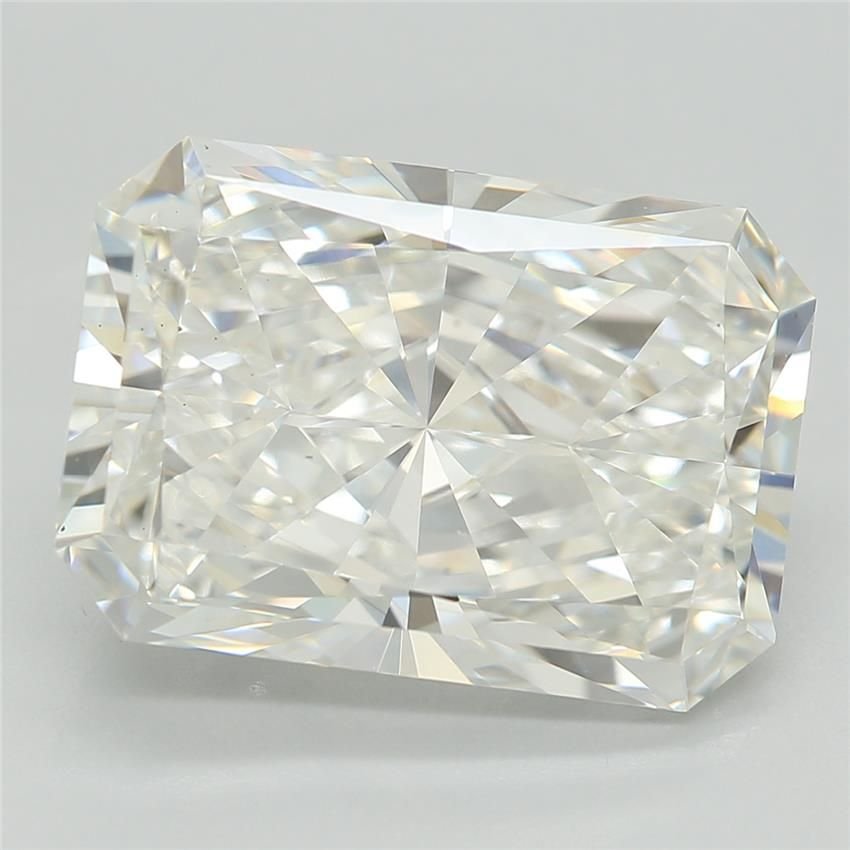 5.07ct F VS2 Rare Carat Ideal Cut Radiant Lab Grown Diamond