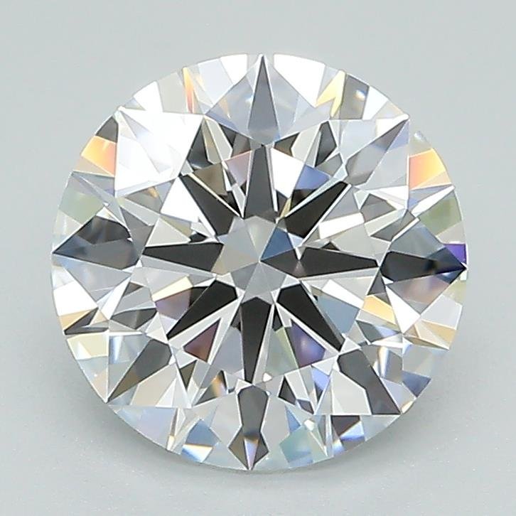 2.07ct D VS1 Rare Carat Ideal Cut Round Lab Grown Diamond