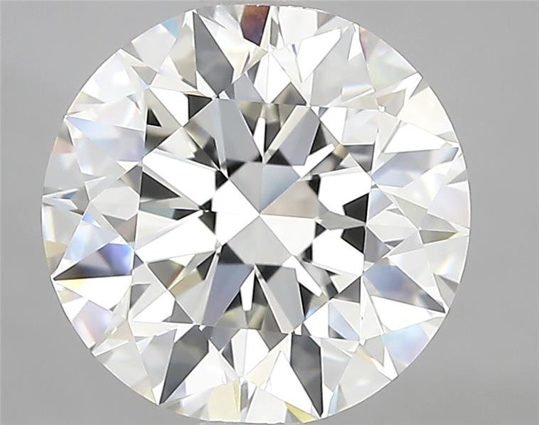 4.00ct H VVS2 Rare Carat Ideal Cut Round Diamond