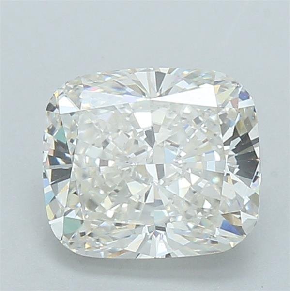 3.01ct G VS1 Rare Carat Ideal Cut Cushion Lab Grown Diamond