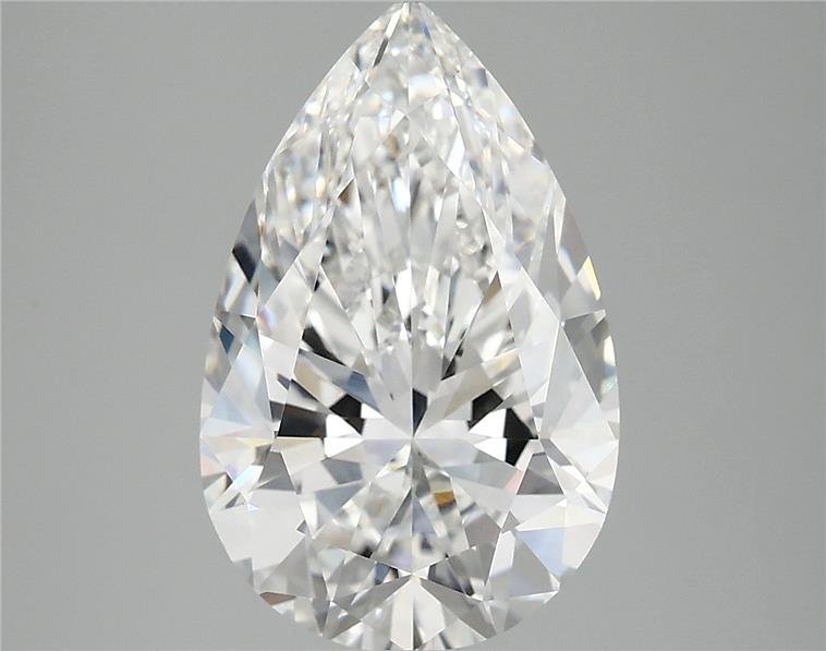 3.92 Carat Pear Lab Diamond
