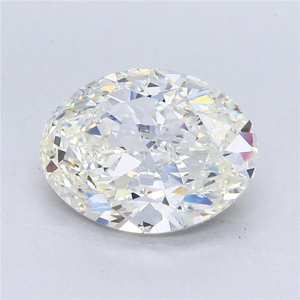 3.01ct I VS2 Rare Carat Ideal Cut Oval Diamond