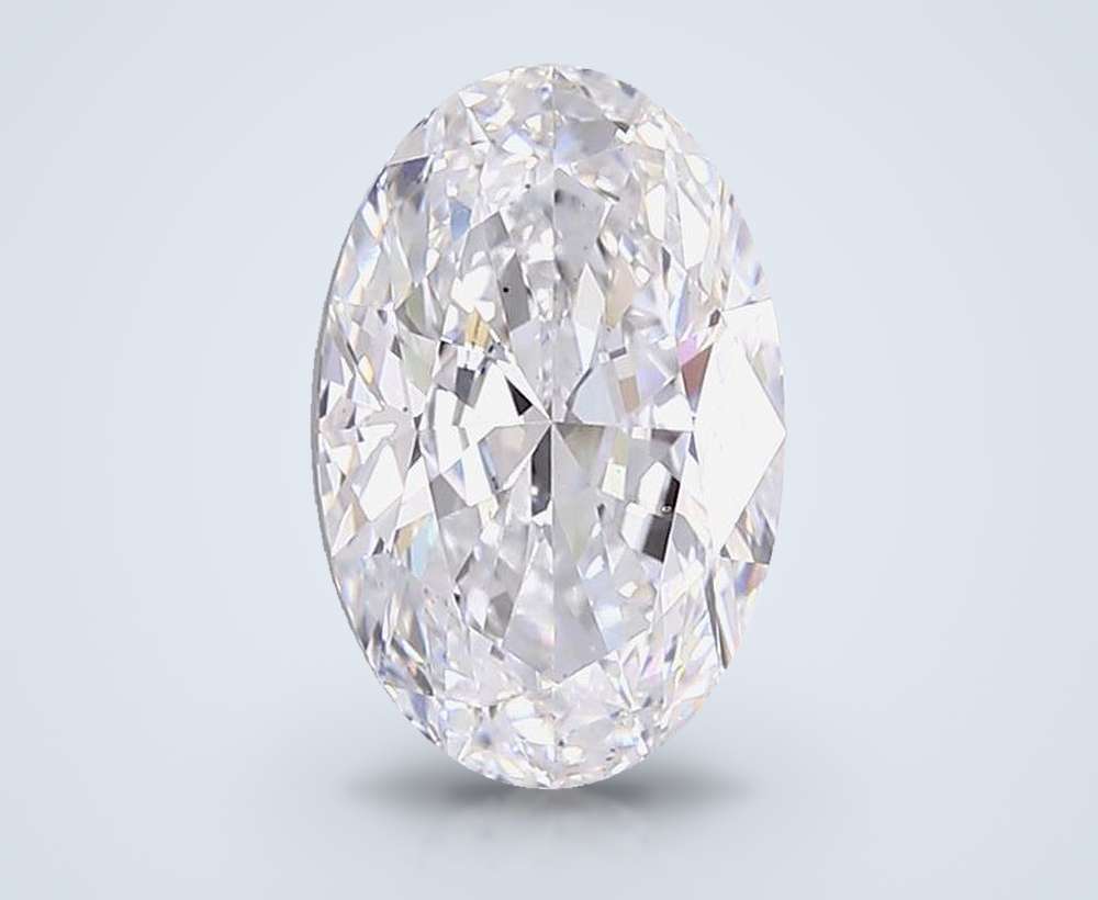 5.00 Carat Oval Lab Diamond