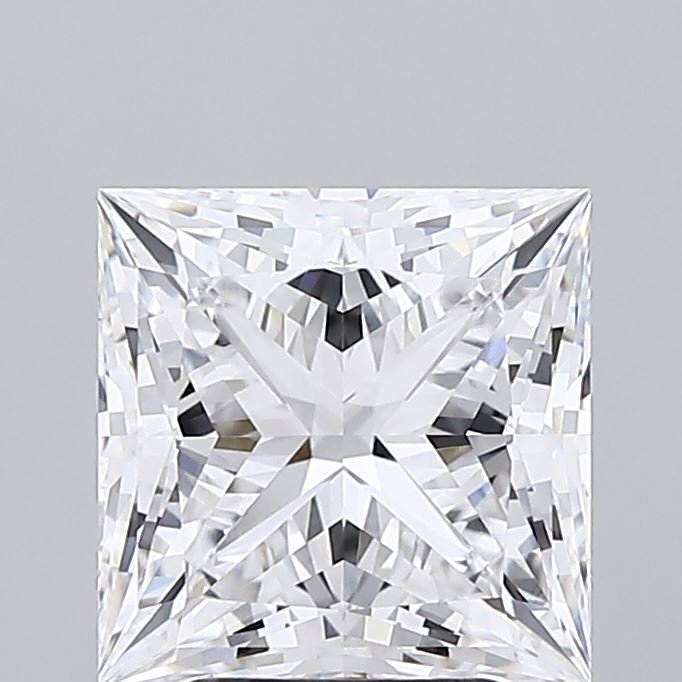 3.71 Carat Princess Lab Diamond
