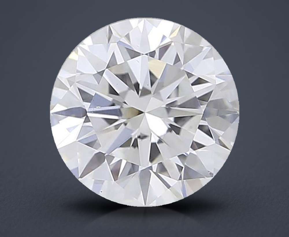 0.72 Carat Round Lab Diamond