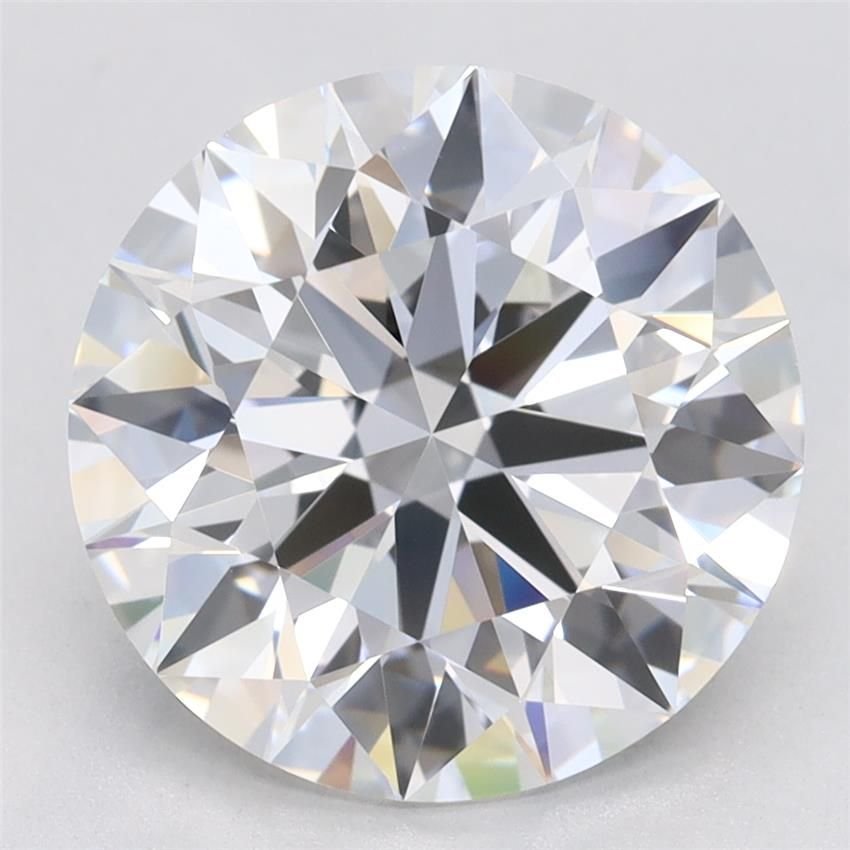 4.18ct E VVS1 Rare Carat Ideal Cut Round Lab Grown Diamond