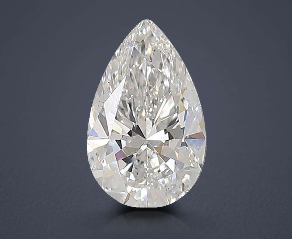 1.50 Carat Pear Lab Diamond