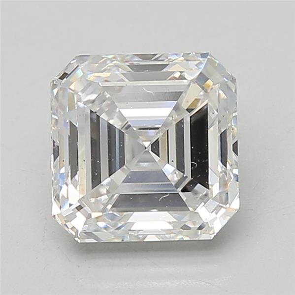 3.00ct D VS2 Very Good Cut Asscher Lab Grown Diamond