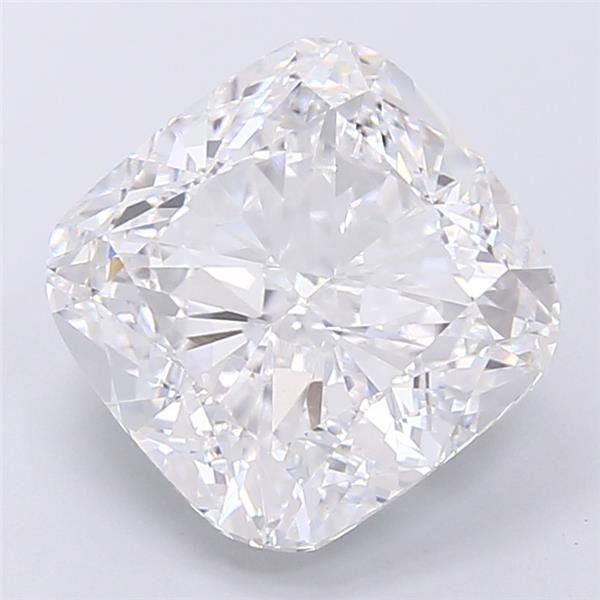 6.04ct E VVS2 Rare Carat Ideal Cut Cushion Lab Grown Diamond