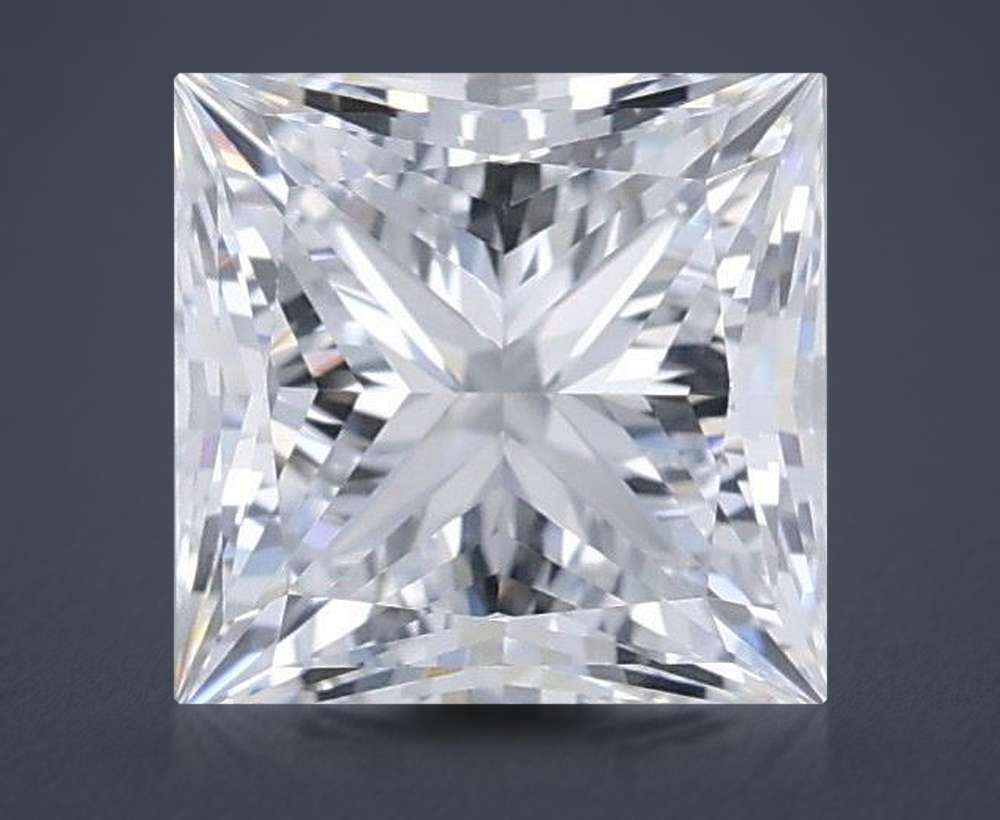 1.54 Carat Princess Lab Diamond