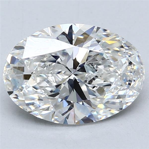 2.83ct E VS1 Very Good Cut Oval Lab Grown Diamond