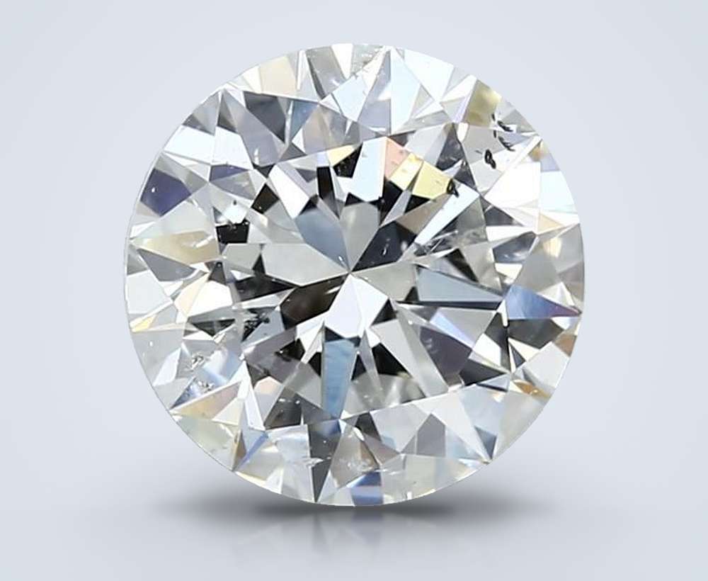 3.01 Carat Round Natural Diamond