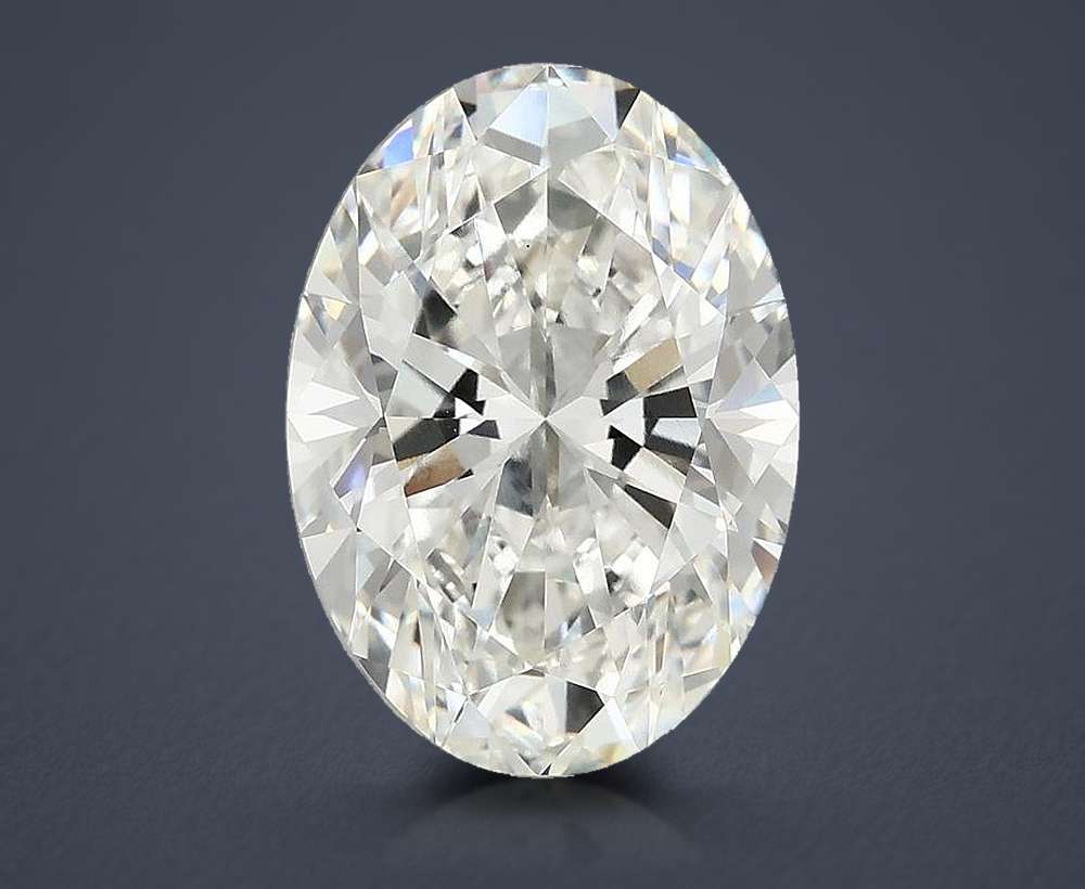 4.87 Carat Oval Lab Diamond