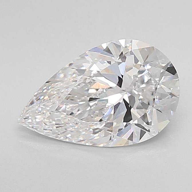 2.08ct E VS1 Rare Carat Ideal Cut Pear Lab Grown Diamond