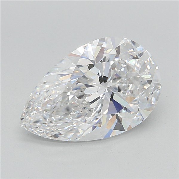 2.54 Carat Pear Lab Diamond