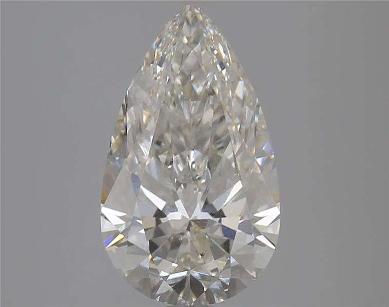 3.29ct H VS1 Rare Carat Ideal Cut Pear Lab Grown Diamond