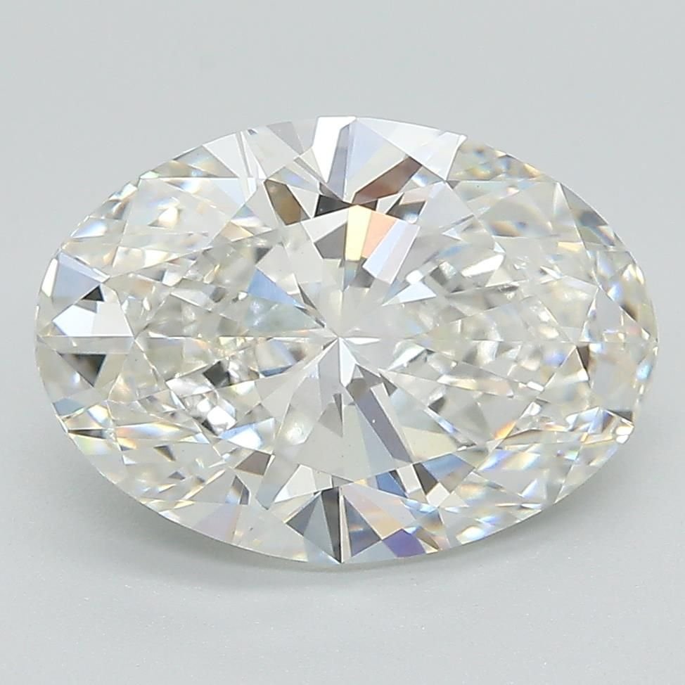 4.00ct G VVS2 Rare Carat Ideal Cut Oval Lab Grown Diamond