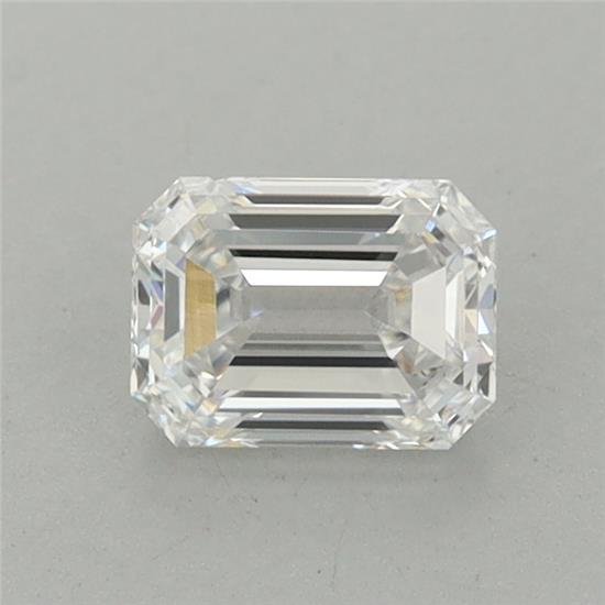 0.72ct D VVS1 Rare Carat Ideal Cut Emerald Lab Grown Diamond