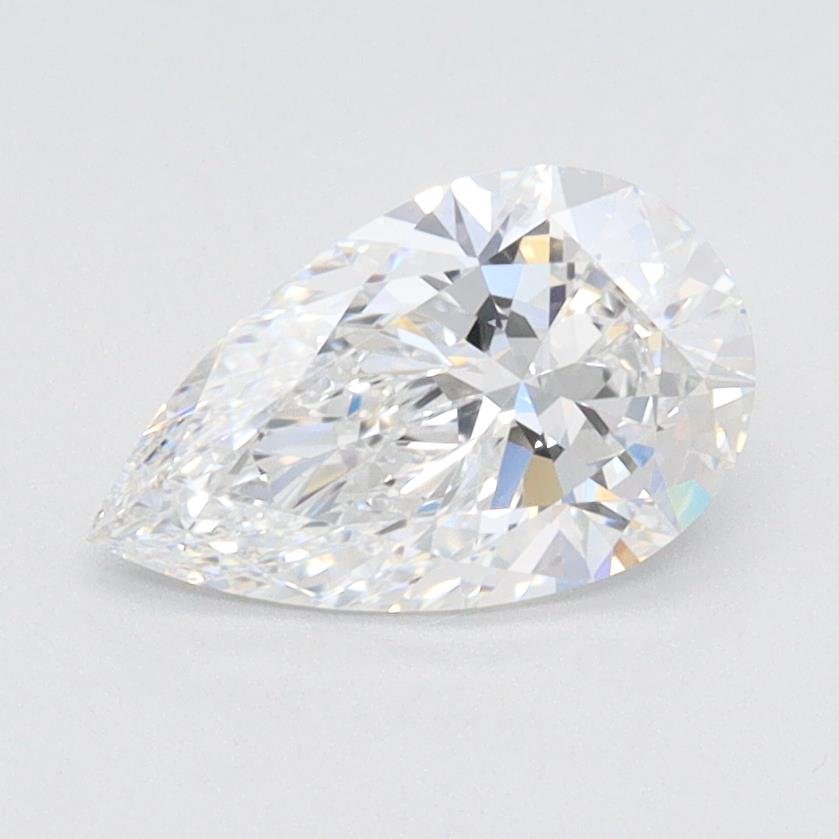 1.10ct E VVS2 Rare Carat Ideal Cut Pear Lab Grown Diamond