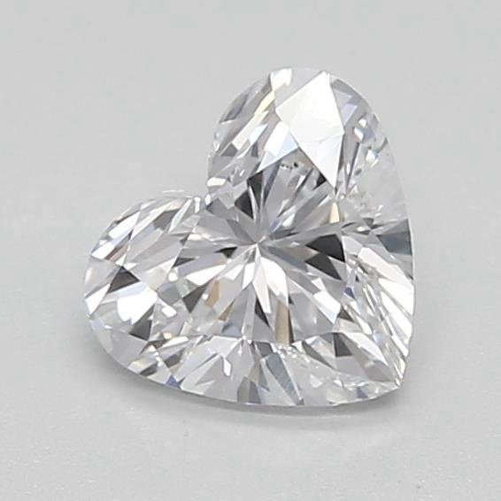 0.64ct D VS1 Rare Carat Ideal Cut Heart Lab Grown Diamond