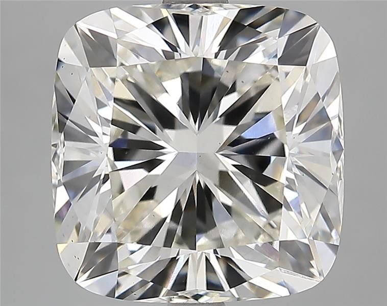 6.06ct I VS2 Rare Carat Ideal Cut Cushion Lab Grown Diamond