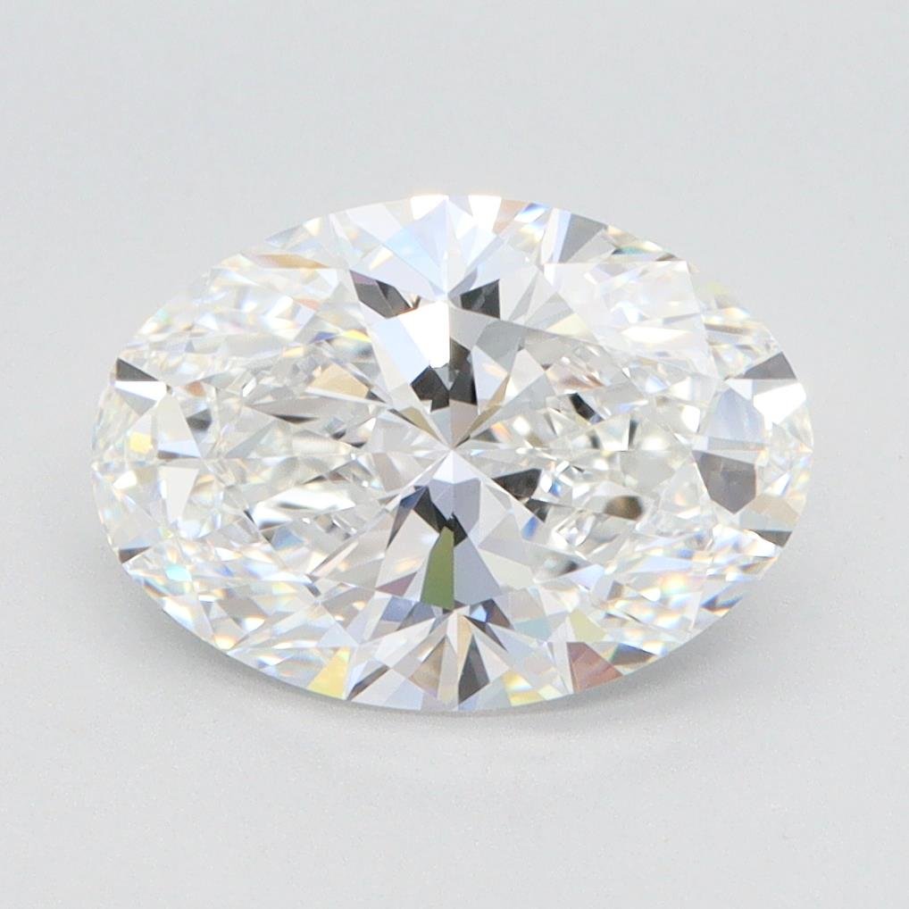 2.56ct E VVS2 Rare Carat Ideal Cut Oval Lab Grown Diamond