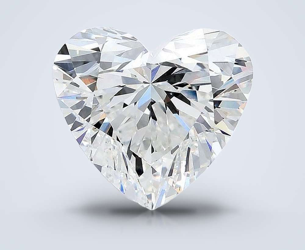 6.09 Carat Heart Lab Diamond