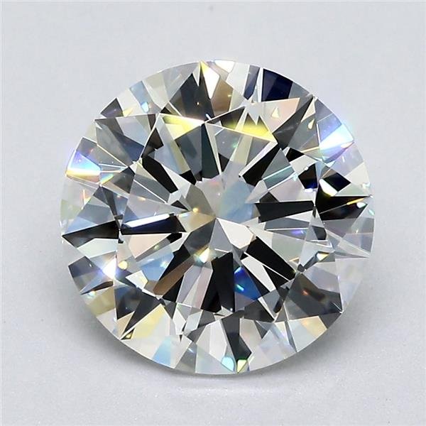 2.68ct D VVS2 Excellent Cut Round Diamond