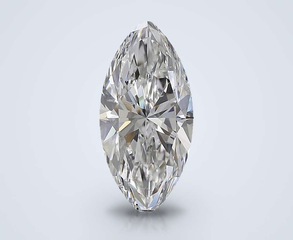 3.70 Carat Marquise Natural Diamond