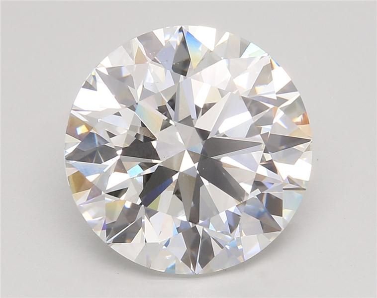 8.01ct F VS2 Rare Carat Ideal Cut Round Lab Grown Diamond