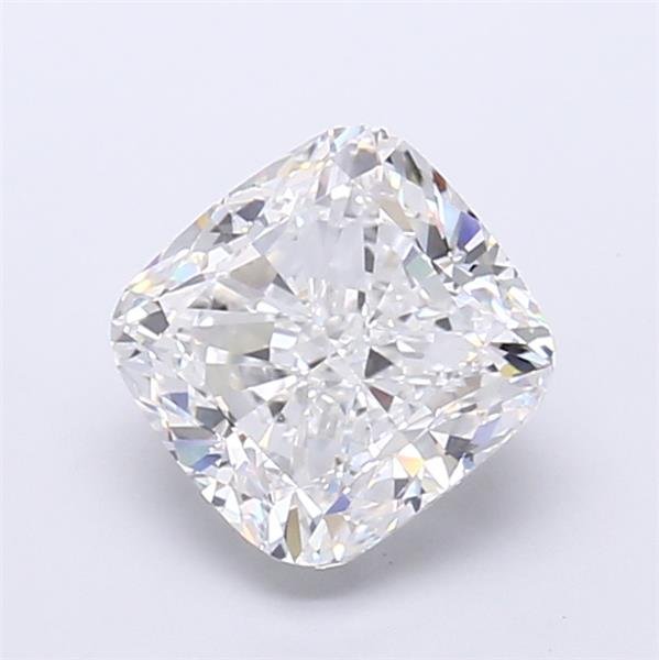 3.05ct D VS1 Very Good Cut Cushion Lab Grown Diamond
