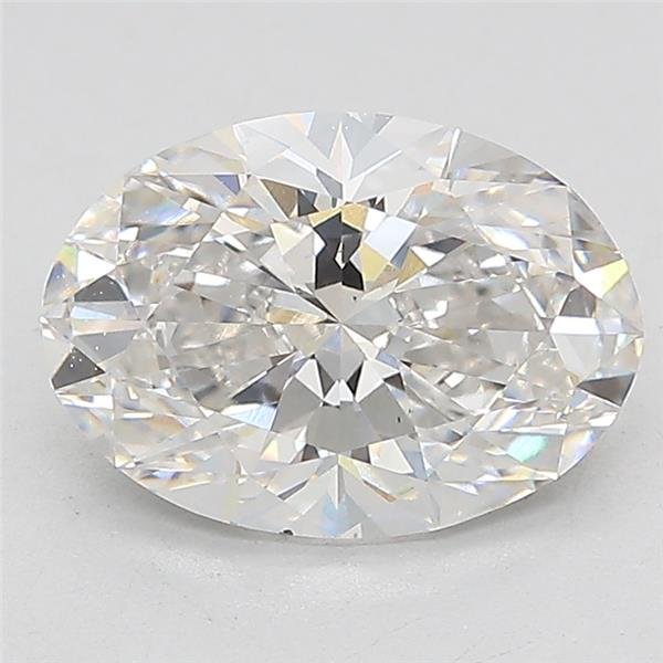 2.29ct F VS1 Rare Carat Ideal Cut Oval Lab Grown Diamond