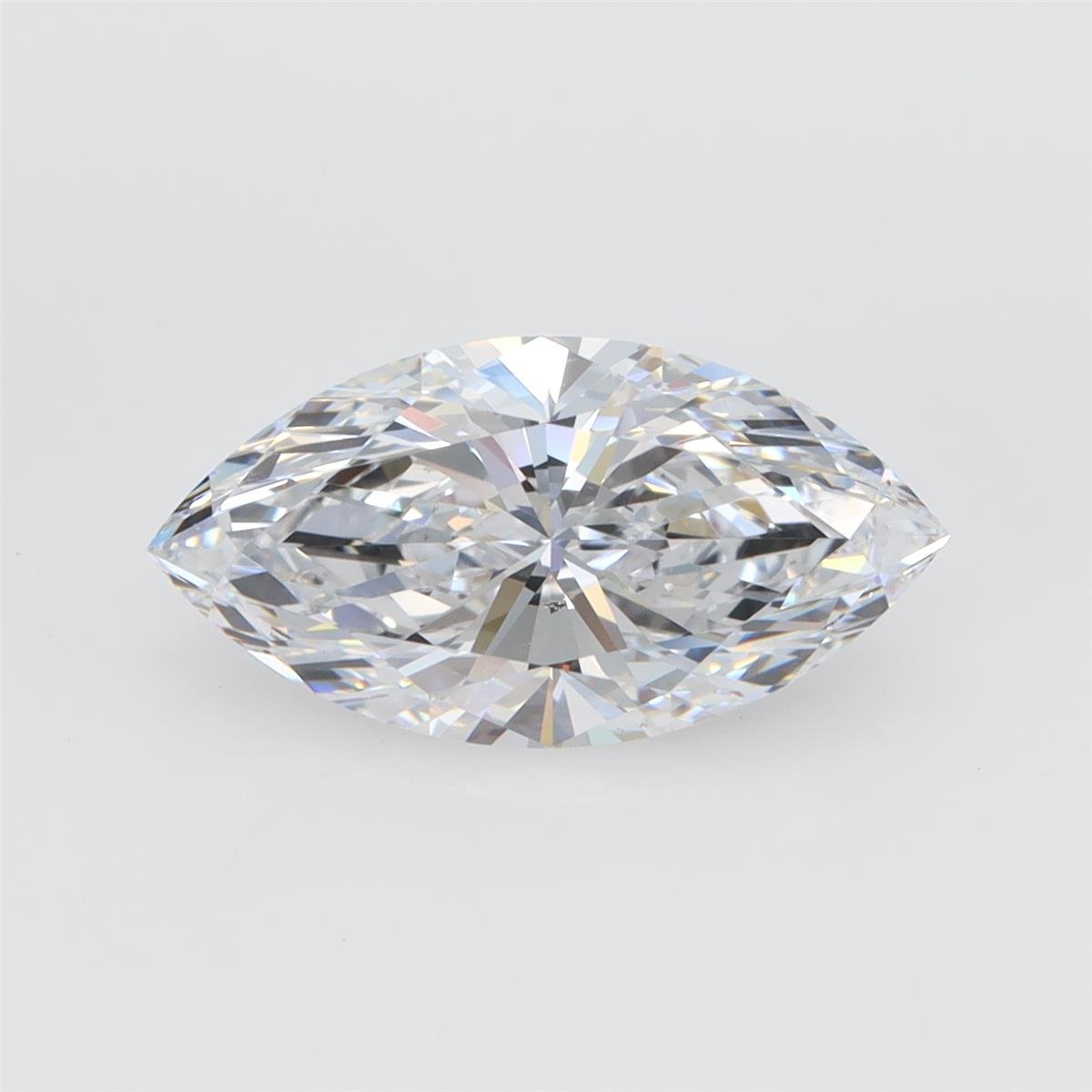 2.07ct E IF Rare Carat Ideal Cut Marquise Lab Grown Diamond