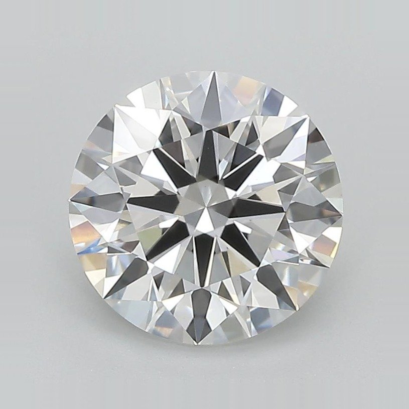 2.58ct E VS1 Rare Carat Ideal Cut Round Lab Grown Diamond