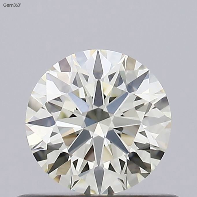 0.51ct K VVS1 Rare Carat Ideal Cut Round Diamond