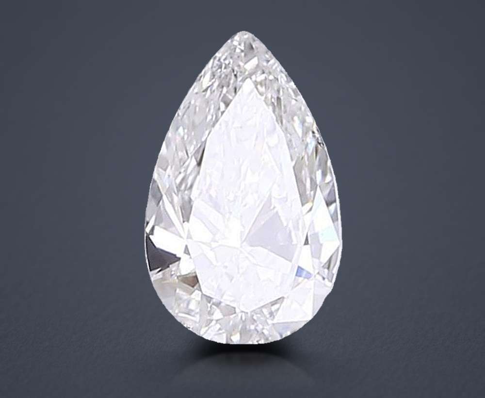 0.95 Carat Pear Lab Diamond