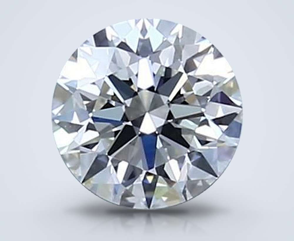 0.56 Carat Round Natural Diamond