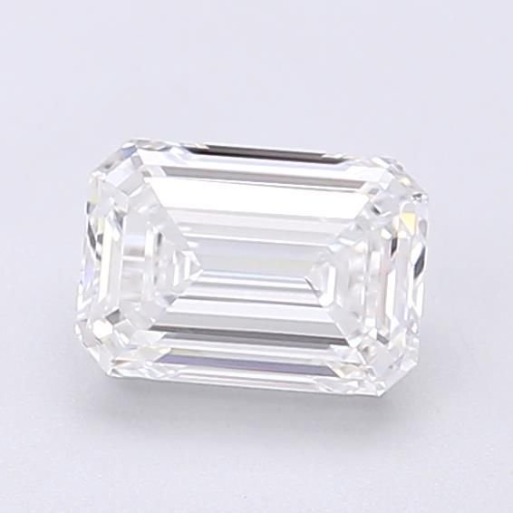 0.93ct D VVS2 Rare Carat Ideal Cut Emerald Lab Grown Diamond