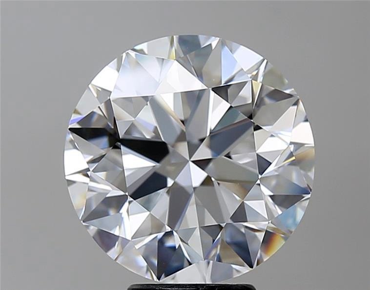 6.01ct D IF Rare Carat Ideal Cut Round Diamond